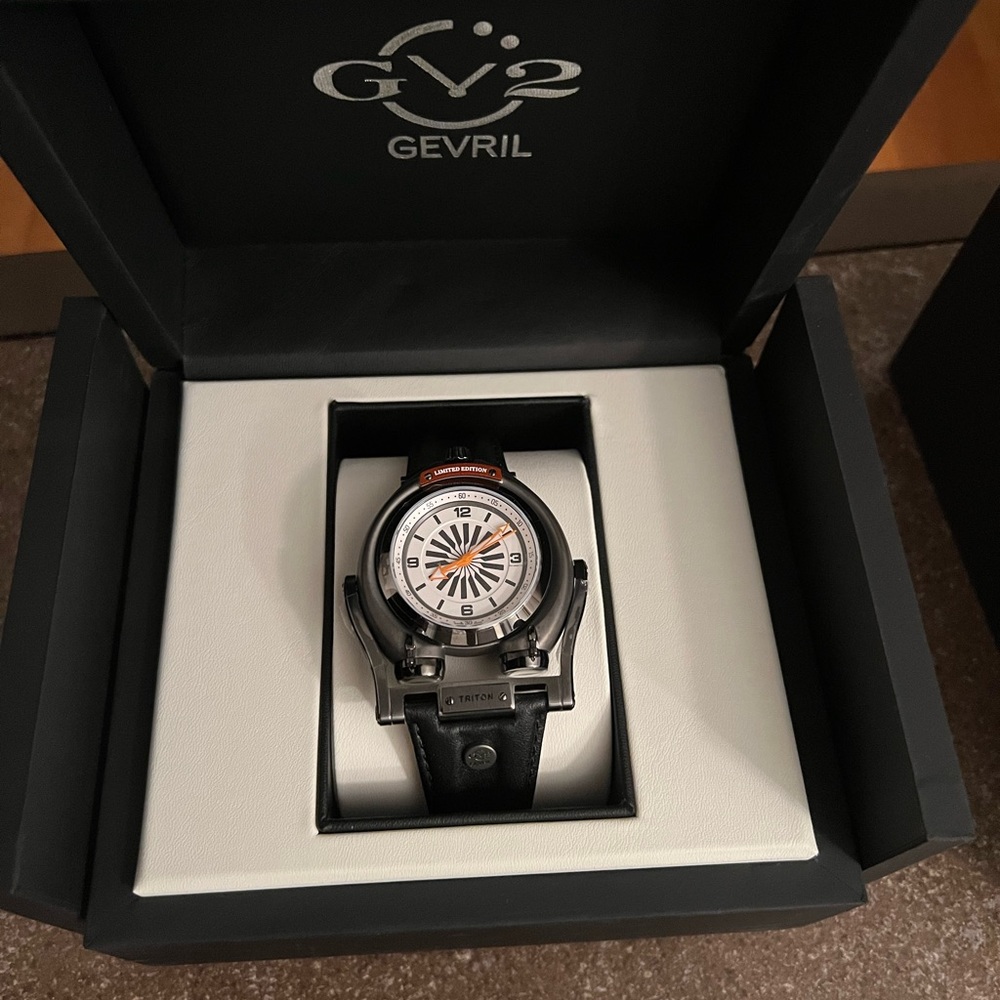Luxury Gevril Triton (Swiss Made Automatic Swinging Lugs Watch)
